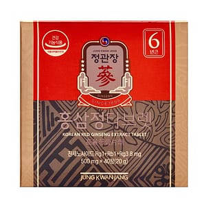 Korean Red Ginseng Extract Tablets 20g (40 tablets)