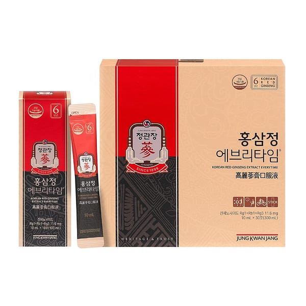 Korean Red Ginseng Extract Everytime 300ml <br/> (10ml x 30 sachets)