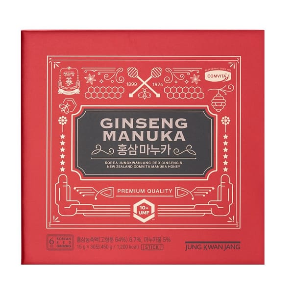 Korean Red Ginseng Manuka 450g (15g x 30 sachets)