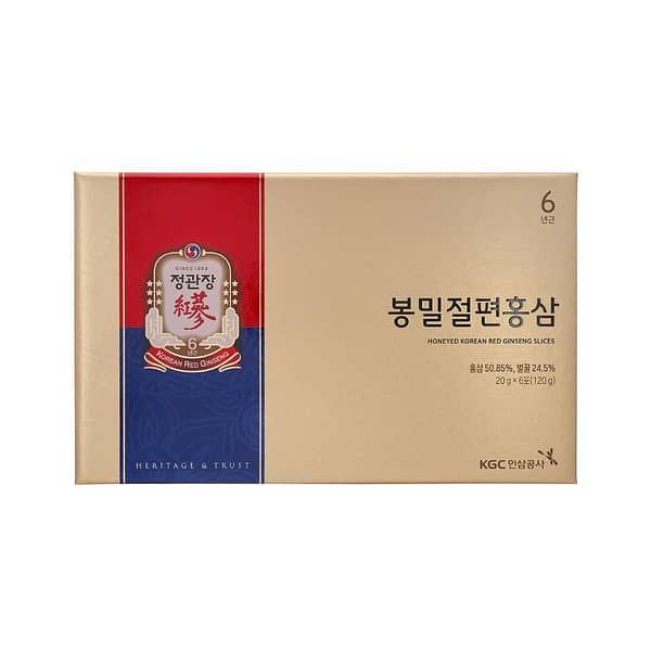 Korean Red Ginseng Honeyed Sliced Root 120g <br/>(20g x 6 Packs) - Image 2